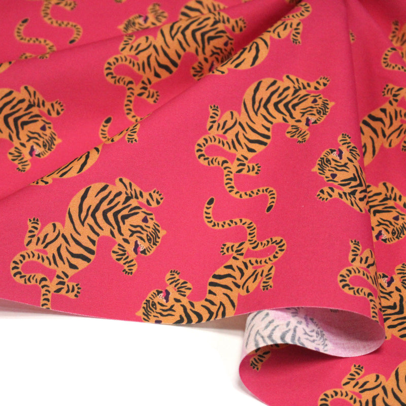 Tissu cotonnade TIGRUS BENGALIS, nombreuses couleurs - OEKO - TEX STANDARD 100 - STUDIO ALBERTUS - TissusPapi.com