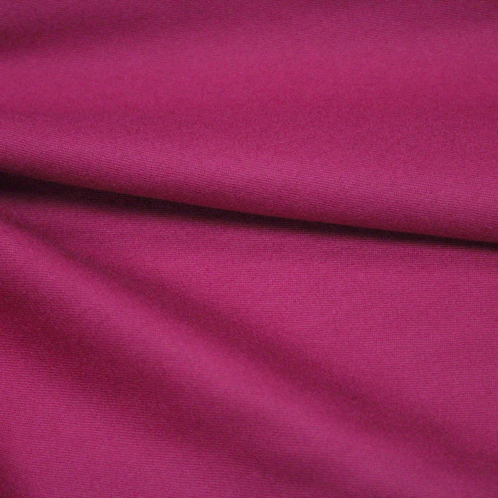 Tissu draperie robe fuchsia uni - Fabrication française - TissusPapi.com