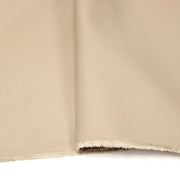 Tissu chino coton élasthanne sable uni - TissusPapi.com