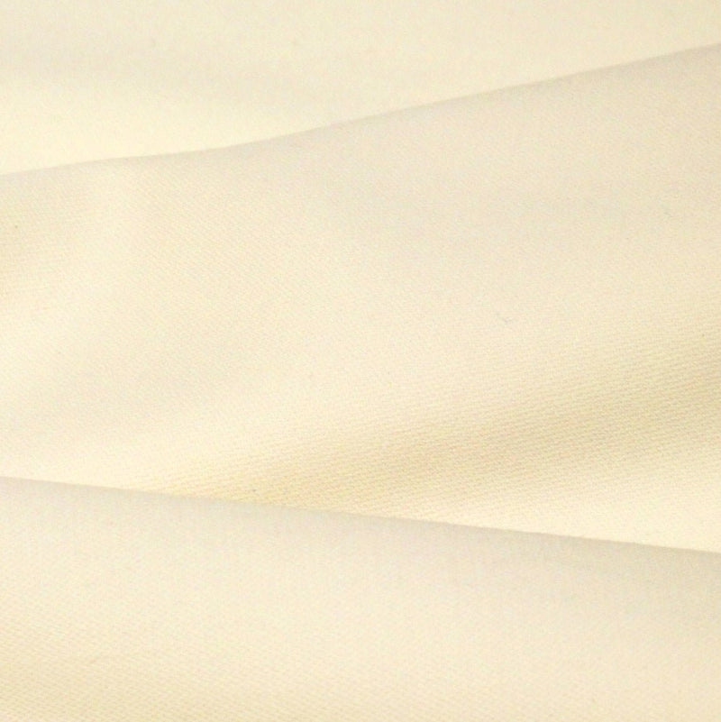 Tissu draperie de laine écru uni - Fabrication française - TissusPapi.com