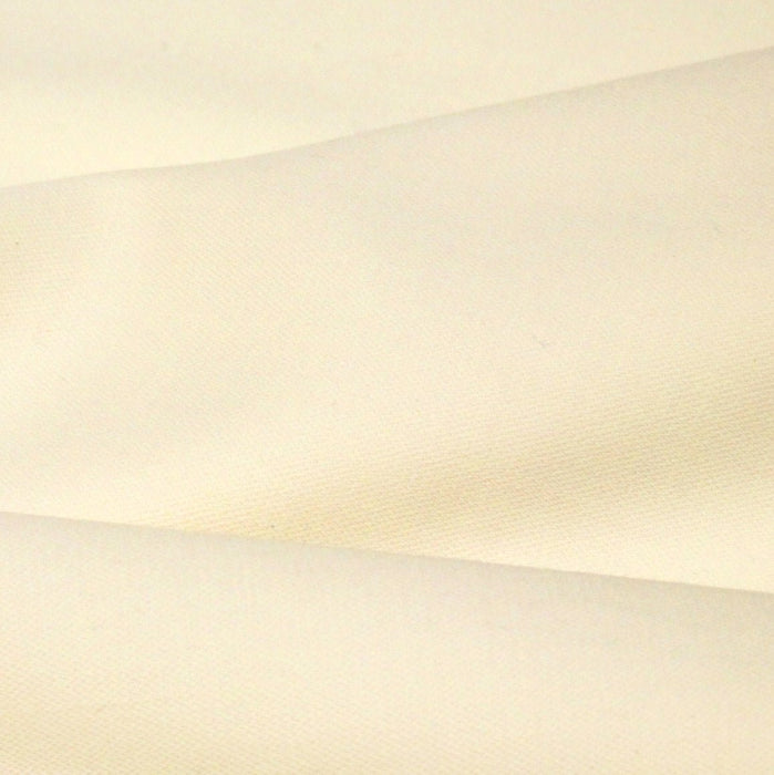 Tissu draperie de laine écru uni - Fabrication française - TissusPapi.com