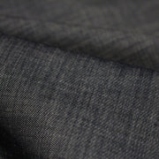 Tissu Chambray coton bleu gris - Fabrication italienne - TissusPapi.com