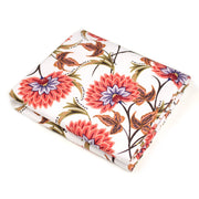 Tissu INDIENNES, gabardine coton imprimée fleurie : deux motifs différents - OEKO - TEX - TissusPapi.com