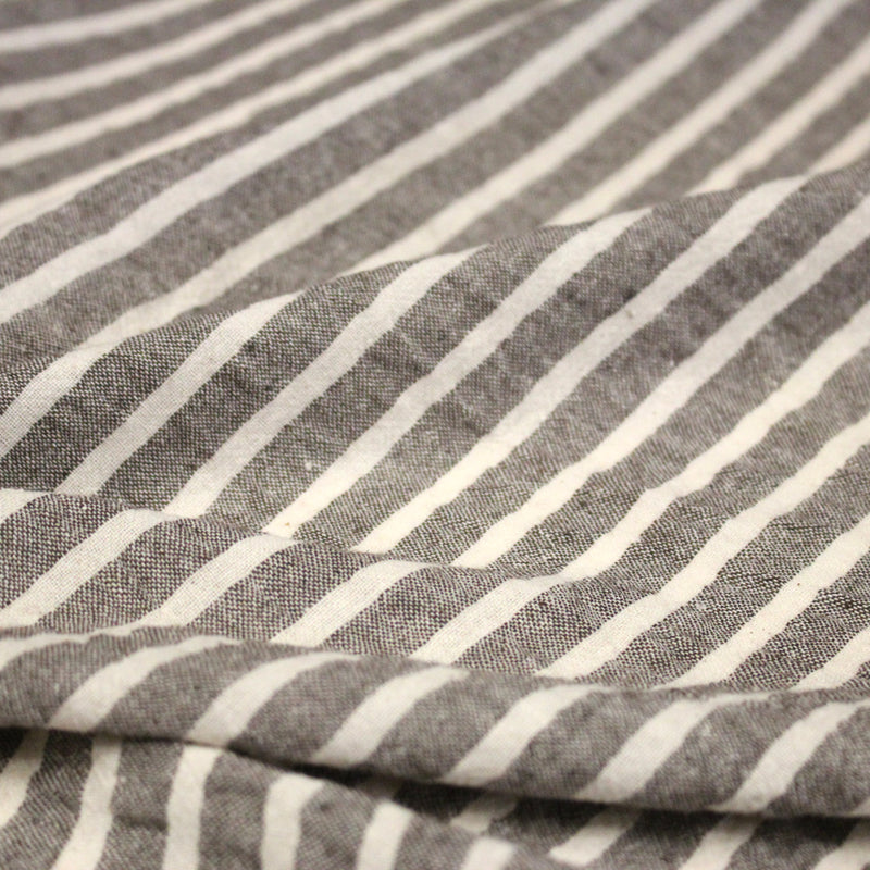 Tissu coton tissé rayé larges rayures 10mm : nombreuses couleurs ! - OEKO - TEX - TissusPapi.com