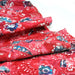 Tissu coton block print patchwork de motifs indiens, tons rose fuchsia, bleu, blanc - MADE IN INDIA - TissusPapi.com