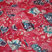 Tissu coton block print patchwork de motifs indiens, tons rose fuchsia, bleu, blanc - MADE IN INDIA - TissusPapi.com