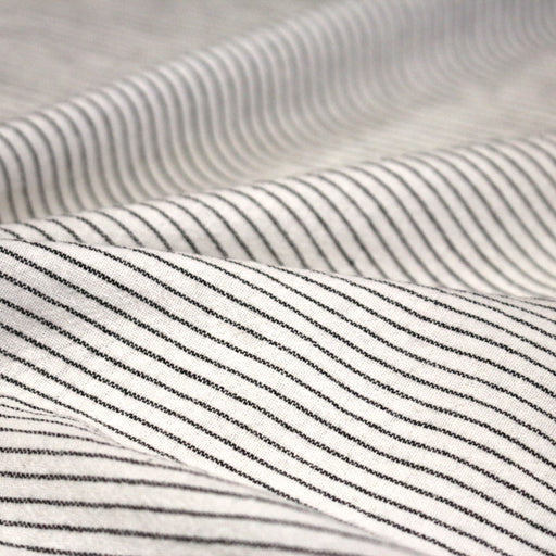 Tissu coton tissé rayé fines rayures : nombreuses couleurs - OEKO - TEX - TissusPapi.com