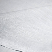 Tissu lin enduit : bleu de Jouy, gris blanc - OEKO - TEX - TissusPapi.com