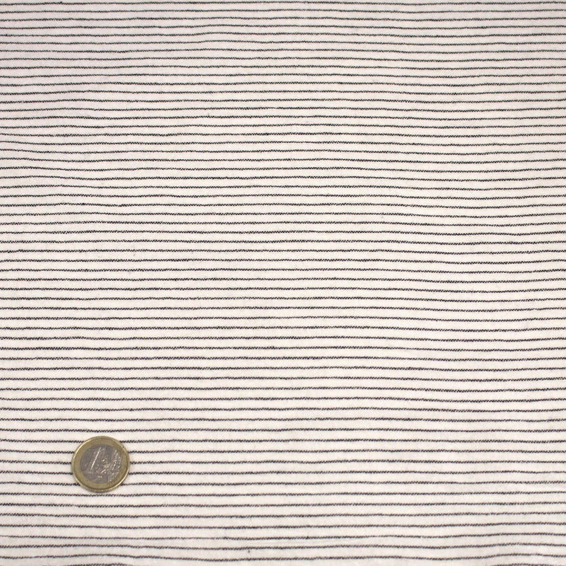 Tissu coton tissé rayé fines rayures : nombreuses couleurs - OEKO - TEX - TissusPapi.com