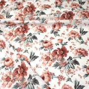 Tissu cotonnade ROSEWOOD, motif britannique fleuri, nombreuses couleurs - OEKO - TEX STANDARD 100 - TissusPapi.com
