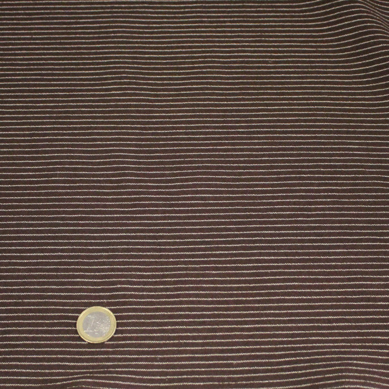 Tissu coton tissé rayé fines rayures : nombreuses couleurs - OEKO - TEX - TissusPapi.com
