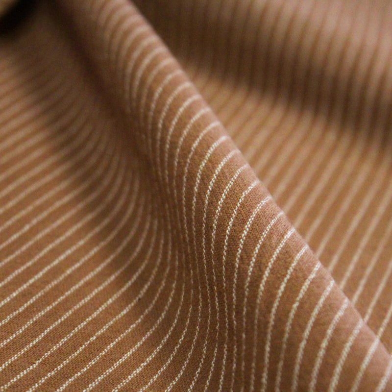 Tissu coton tissé rayé fines rayures : nombreuses couleurs - OEKO - TEX - TissusPapi.com