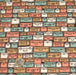 Tissu popeline coton, les valises & malettes, tons corail & vert amande - Collection VOYAGE - TissusPapi.com
