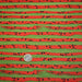 Tissu popeline coton Les pastèques : rayures rouges & vertes, collection SICILIA - TissusPapi.com