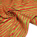 Tissu popeline coton Les pastèques : rayures rouges & vertes, collection SICILIA - TissusPapi.com