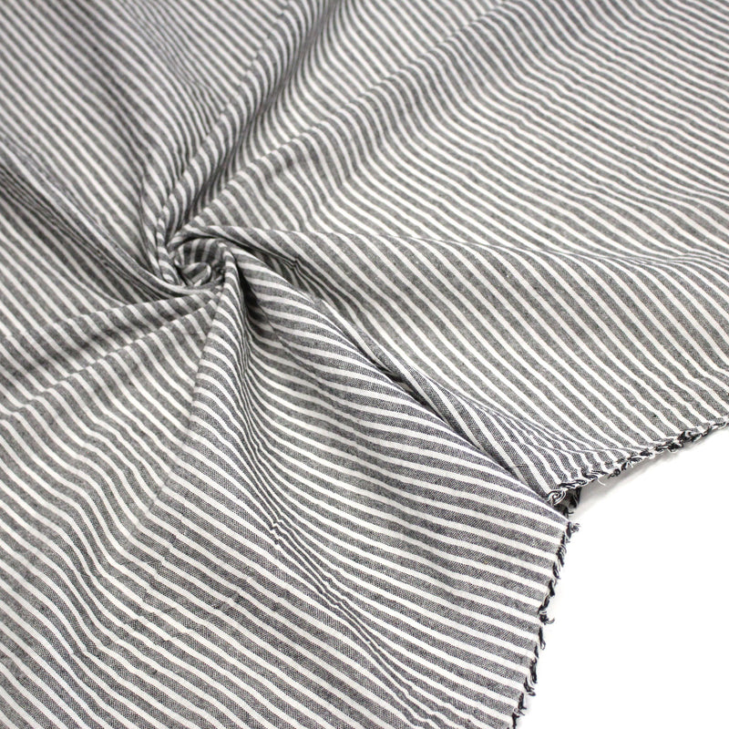 Tissu coton tissé rayé 5mm : nombreuses couleurs ! OEKO - TEX - TissusPapi.com