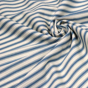 Tissu toile à matelas rayée 100% coton : nombreuses couleurs - COLLECTION CARNAC - TissusPapi.com
