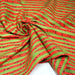 Tissu popeline coton Les pastèques : rayures rouges & vertes, collection SICILIA - TissusPapi.com