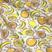 Tissu popeline coton Citrons et bananes, collection SICILIA - TissusPapi.com