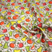 Tissu popeline coton Pommes et poires, collection SICILIA - TissusPapi.com