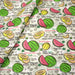 Tissu popeline coton Pastèques et melons, collection SICILIA - TissusPapi.com