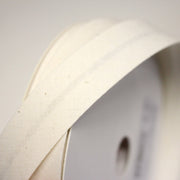 Biais de coton écru - Galette de 25 mètres - TissusPapi.com
