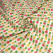Tissu popeline coton Les ananas jaunes oranges rouges, collection SICILIA - TissusPapi.com