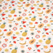 Tissu popeline coton les mini fruits d'été, collection SICILIA - TissusPapi.com