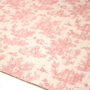 Tissu matelassé TOILE DE JOUY : nombreux motifs et couleurs : bleu, vert, rose ! Fabrication française - TissusPapi.com