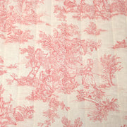 Tissu matelassé TOILE DE JOUY : nombreux motifs et couleurs : bleu, vert, rose ! Fabrication française - TissusPapi.com