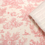 Tissu matelassé TOILE DE JOUY : nombreux motifs et couleurs : bleu, vert, rose ! Fabrication française - TissusPapi.com