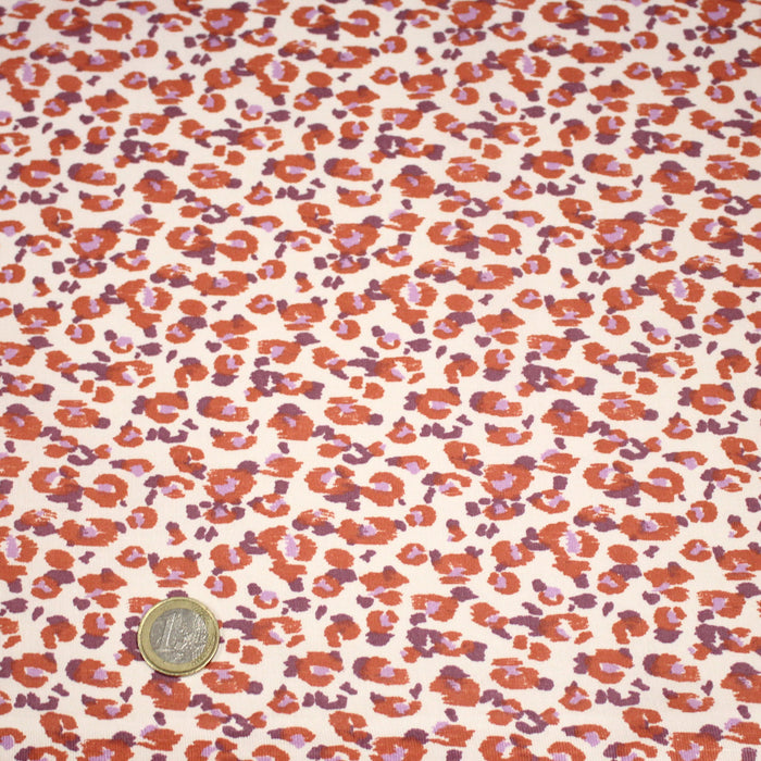 Tissu cotonnade LEOPARD, trois teintes disponibles - OEKO-TEX