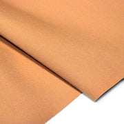 Tissu gabardine sergé uni couleur Orange argile - ON DESTOCKE ! - TissusPapi.com