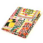 Tissu cotonnade CITRONS, FRUITS ET VICHY MULTICO - COLLECTION SICILIA - OEKO - TEX STANDARD 100 - TissusPapi.com