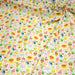 Tissu popeline coton ENFANT KAWAI aux animaux et fruits souriants - TissusPapi.com