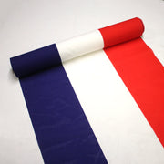 Tissu Drapeau français au mètre - Drapeau France, 80cm de large - TissusPapi.com