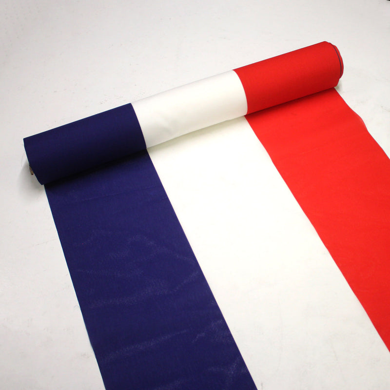 Tissu Drapeau français au mètre - Drapeau France, 80cm de large - TissusPapi.com