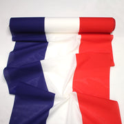Tissu Drapeau français au mètre - Drapeau France, 80cm de large - TissusPapi.com