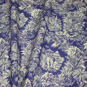 Tissu coton TOILE DE JOUY illustrations indiennes, nombreuses couleurs estivales ! - TissusPapi.com