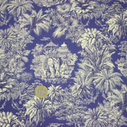 Tissu coton TOILE DE JOUY illustrations indiennes, nombreuses couleurs estivales ! - TissusPapi.com