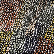 Tissu Viscose fluide COBRA aux écailles multicolores - OEKO - TEX - TissusPapi.com