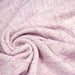 Tissu Tweed de coton faux-uni rose & blanc - Fabrication française - TissusPapi.com