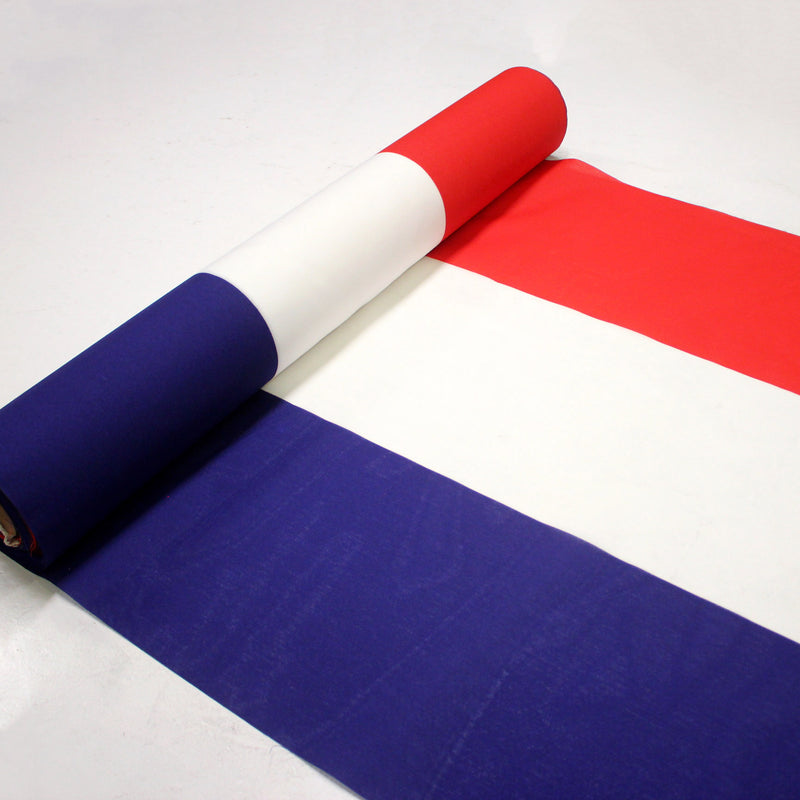 Tissu Drapeau français au mètre - Drapeau France, 80cm de large - TissusPapi.com