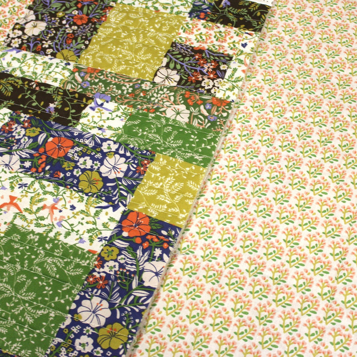 Étoiles amérindiennes faites à la main Queen Size Patchwork Cotton Étoiles amérindiennes faites à la main Queen Size Patchwork Cotton