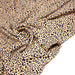Tissu Viscose fluide corail léopard marine et blanc - OEKO - TEX STANDARD 100 - TissusPapi.com