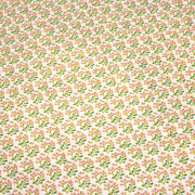 Tissu Matelassé coton au patchwork de motifs fleuris et verso fleuri écru - OEKO - TEX - TissusPapi.com