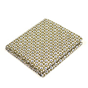 Tissu cotonnade fleurs japonaises géométriques : bleu, jaune, vert, rouge - OEKO - TEX - TissusPapi.com