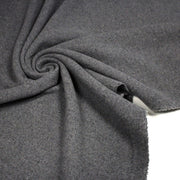 Tissu velours de laine gris souris - Fabrication italienne - TissusPapi.com