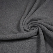 Tissu velours de laine gris souris - Fabrication italienne - TissusPapi.com