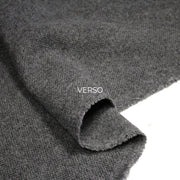 Tissu velours de laine gris souris - Fabrication italienne - TissusPapi.com